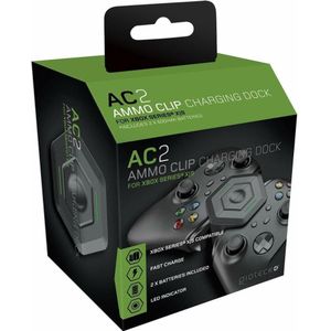 Gioteck - AC-2 Ammo Clip - Oplaadstation voor Controller Xbox Series (2x 600mAh)