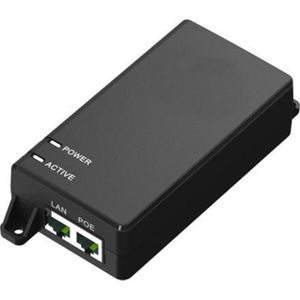 MicroConnect - PoE Injector - 60W - Gigabit - UK