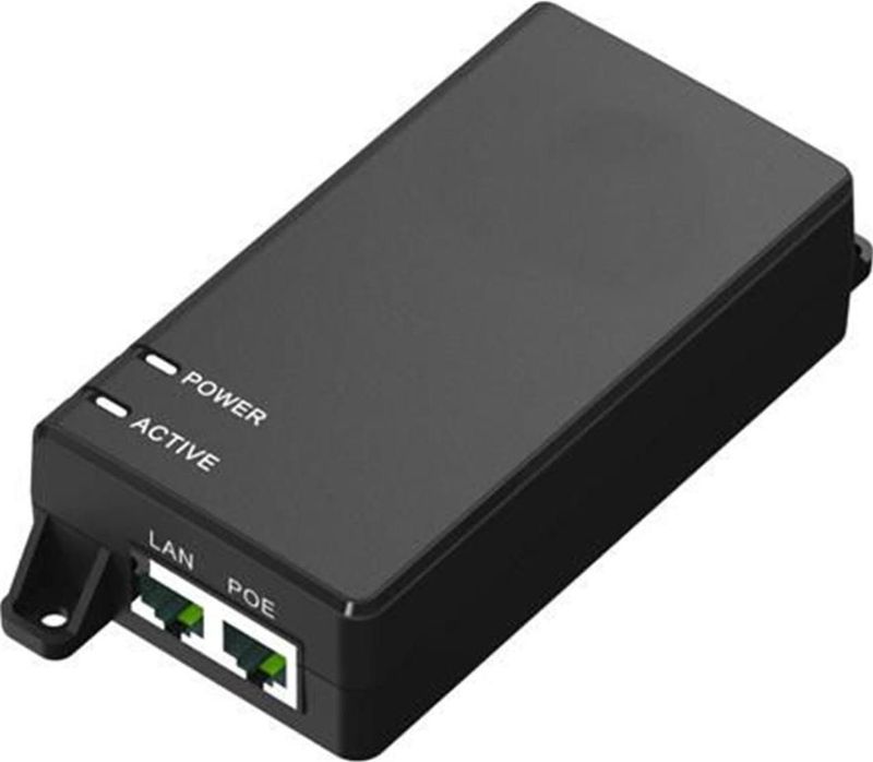 MicroConnect - PoE Injector - 60W - Gigabit - UK