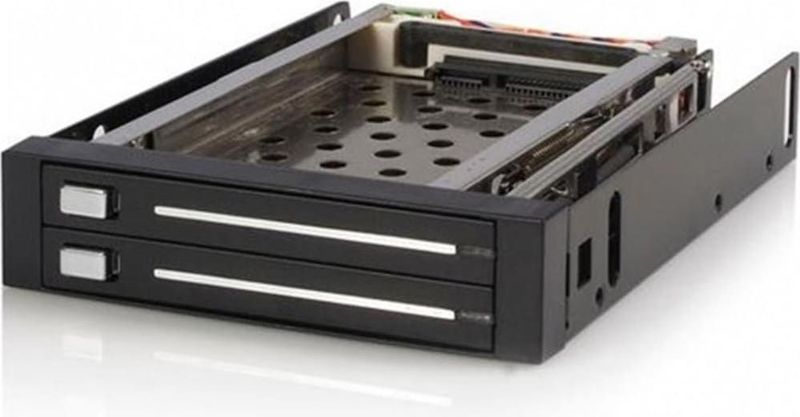 StarTech.com 2-Bay 2,5 inch Hot-Swappable SATA Mobile Rack Backplane