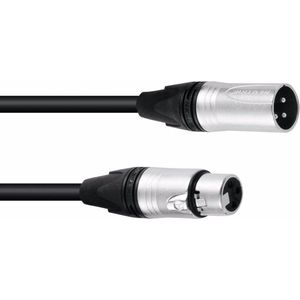 Psso XLR kabel 3pins 15m sw Neutrik (15 m, XLR), Audiokabel