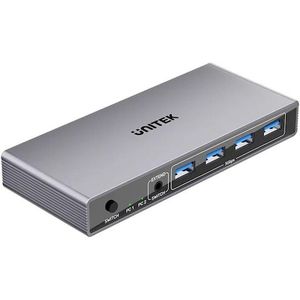 Unitek - KVM-Schalter - 8K@60Hz - USB 3.0 - 5Gbps - DP