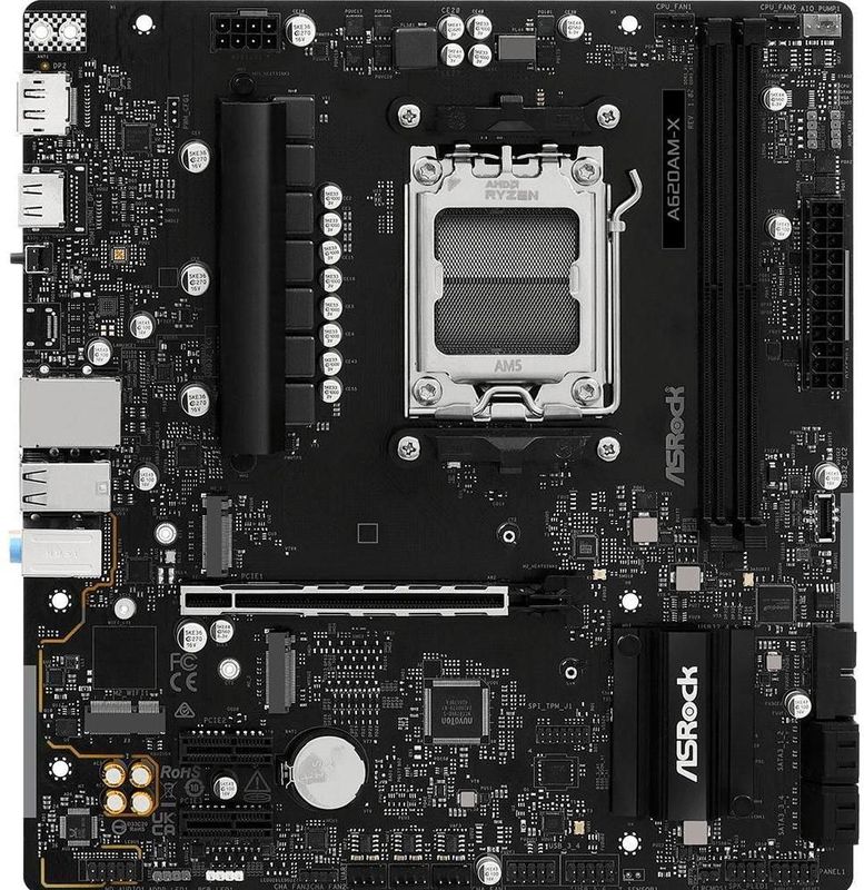 AsRock A620AM-X - Moederbord - mATX - HDMI/DP - DDR5 - AM5
