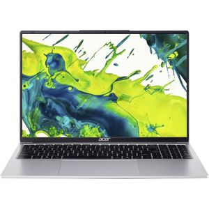 Acer Swift Lite 16 - Notebook - Zilver - 16 inch - Intel i3-N355 - 8GB RAM - 512GB SSD - Windows 11