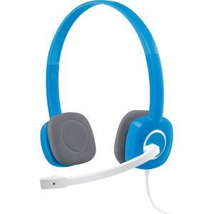 Logitech H150 Bedraad 3,5 mm (Bedraad), Kantoorheadset, Blauw