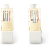 Digitus - CAT 6A S/FTP Patchkabel - Gehoekte Stekker - 15 m - Netwerkkabel