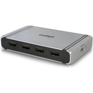 CalDigit Thunderbolt 4 Element (Thunderbolt), Docking station + USB-hub, Grijs