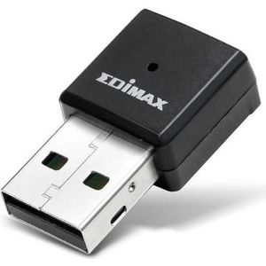 edimax WL-USB IEW-7811UTC Dual-Band Wi-Fi5 Nano AC650 (USB 2.0, USB), Netwerkadapter