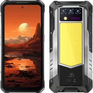 Oukitel - WP100 - Smartphone - Zwart - 12GB RAM - 512GB Opslag - 33000mAh