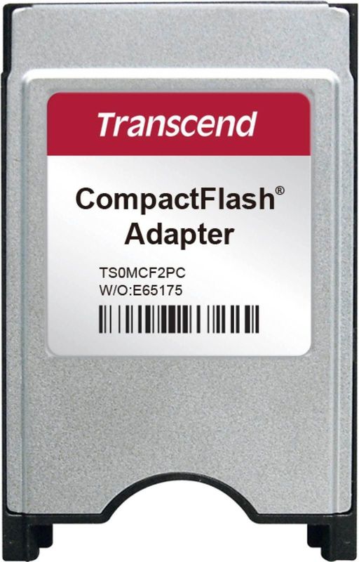 Transcend - TS0MCF2PC - PCMCIA CompactFlash Adapter