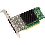 Intel Netwerkadapter E810-XXVDA4 PCIe4.0 x16,10/25Gigabit SFP28 x4 (E810XXVDA4LG1P5) (PCI Express 4.0), Netwerkkaarten