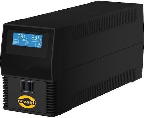 Orvaldi I650 onderbrekingsvrije voeding (UPS) Lijninteractief 0,6 kVA (600 VA, 360 W, Lijninteractief UPS), UPS