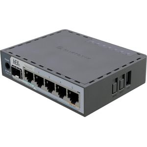 MikroTik hEX S (Version 2025) mit Dual Core 950MHz CPU, 512MB RAM, 2.5G SFP Käfig, 5 x Gi, Router