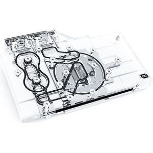 Alphacool Ice Block Aurora GPX-N RTX 3070 Gaming Twin Edge met achterplaat - Acryl + Nikkel, GPU waterkoelers