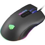 GAMING MUIS FURY SCRAPPER 6400DPI RGB BACKLIT OPTISCH MET SOFTWARE ZWART