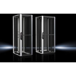 Rittal Netwerkkast (24 HE, 19 inch rek), Serverkast, Grijs