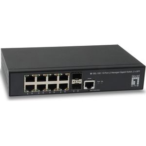 LevelOne GEL-1061 netwerk-switch Managed L2 Gigabit Ethernet (10/100/1000) Zwart