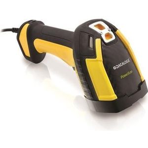 Datalogic PD9630-HP HIGH PERF USB/RS-232 (1D streepjescodes, 2D-streepjescodes), Barcode scanner, Zwart, Geel