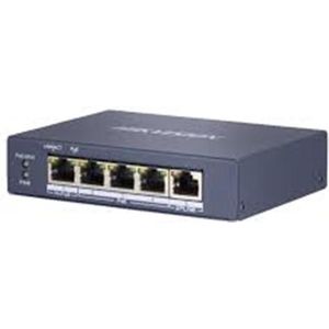 Hikvision DS-3E0508P-O Schakelaar 8Port / 4PoE (8 ports), Netwerkschakelaar, Grijs