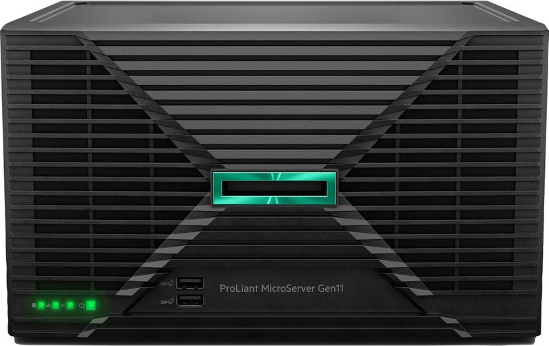 HPE ProLiant MicroServer Gen11 (Intel Xeon E-2434, 32 GB, Micro Server), Server