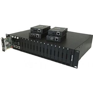 Perle 05070302 /SMI-100-M2C2 - Fast Ethernet IP Managed Standalone mediaconverter.100BASE-TX (RJ-45) (10, Data converter