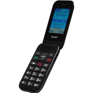 Denver Telefoon BAS-24200M (zwart) (2.40"", 0.30 Mpx), Sleutel mobiele telefoon, Zwart