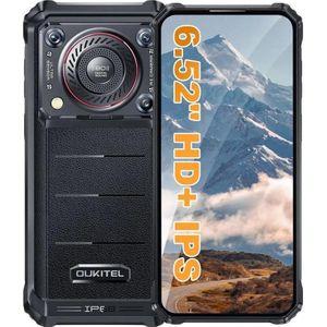 Oukitel - WP36 - Smartphone - Zwart - 8GB/128GB - 10600mAh Batterij