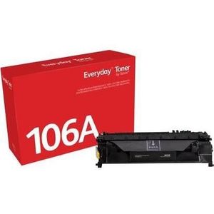 Xerox, Toner, Everyday zwarte toner compatibel met HP (W1106A), standaard rendement