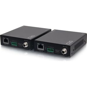 C2G Superbooster 4-poorts USB over Cat6a Extender Kit - USB 3.2 Gen1 (5Gbps) (USB-B, USB-A, 5 Havens), Docking station + USB-hub, Grijs