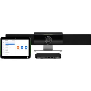 Poly SMRB ZR UVB+PC WTC10 (ABB), Conferentieapparaten, Zilver, Zwart