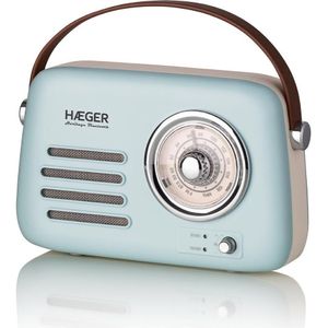 Haeger RB-BLU.002A (FM, Bluetooth), Radio, Turkoois
