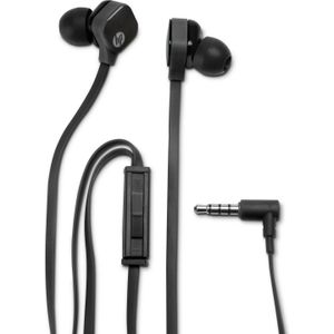HP H2310 In Ear Headset zwart (Bedraad), Koptelefoon, Zwart