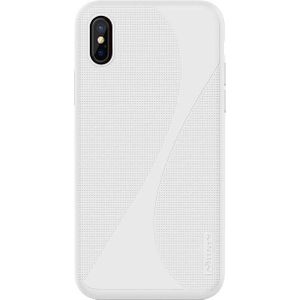 Nillkin Flex II Liquid Silicone Case Cover (iPhone X), Smartphonehoes, Wit