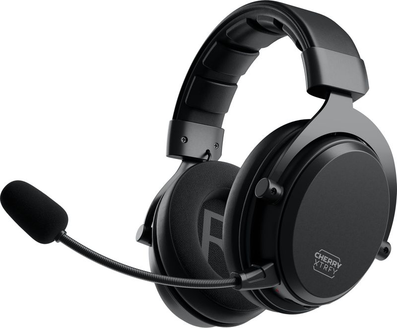 Cherry - Xtrfy H3 - Draadloze Gamingheadset - Zwart - Lichtgewicht Ontwerp