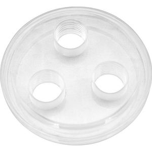 Singularity Computers Protium Triple Port Cap, dop voor expansievat - acryl, Reservoirs voor waterkoeling