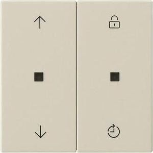 Gira 536301, Knoppen + Schakelaars, Wit