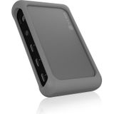 ICY BOX IB-HUB801-TB4 Thunderbolt 4 40000 Mbit/s Antraciet, Zwart