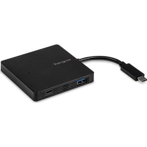 Targus ACH924EUZ interface hub 5000 Mbit/s Zwart