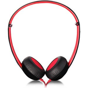 Canyon CNS-CHP2BR (Bedraad), Koptelefoon, Zwart, Rood