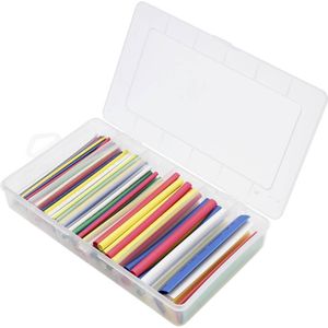 Krimpkous Assortiment - Groen, Rood, Geel, Blauw, Helder, Wit - 160 Stuks