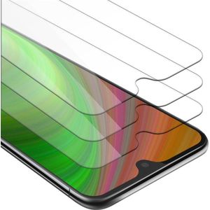 Cadorabo Glas ter bescherming van het scherm (3 Stuk, Motorola Moto G7, Motorola Moto G7 Plus), Smartphone beschermfolie