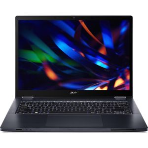 Acer Travelmate P4 Spin TMP414RN-53-TCO-71XJ (14", 512 GB, 16 GB, DE, Intel Core i7-1355U), Notebook, Blauw