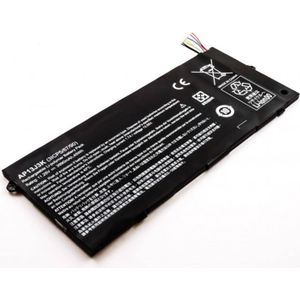 AGI Batterij compatibel met Acer Chromebook 514 CB514-1H-C0FF (3950 mAh), Notebook batterij, Zwart