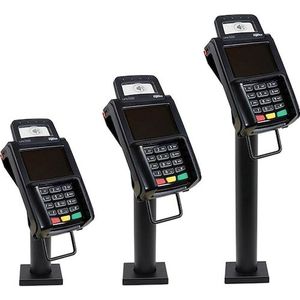 Max Michel Houder voor EC-kaartlezer Ingenico Lane/5000, BA, Pool 120mm, Accessoires voor bindmachines, Zwart