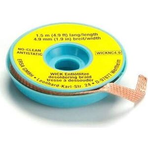 Ersa Desoldeerdraad lengte 1,50 m breedte 4,90 mm (Soldeerstreng), Soldeer accessoires