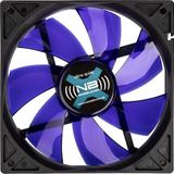 Noiseblocker - NB-ZwartSilentFan - PC Ventilator - Zwart - Blauw