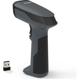 Sunlux XL 9620D Draadloze 2D streepjescodescanner (2D-streepjescodes), Barcode scanner, Zwart