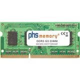 PHS-memory 4GB RAM-geheugen voor Dell Latitude 6430u DDR3 SO DIMM 1600MHz (Latitude 6430u, 1 x 4GB), RAM Modelspecifiek