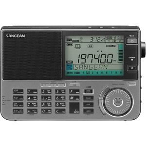 Sangean ATS 909X2 (MW, VHF), Radio, Zwart