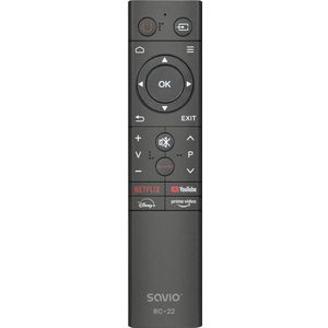 Savio - RC-22 - Universele Afstandsbediening - Zwart